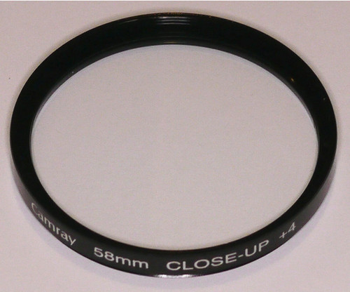 Camray 58mm close 4 - close, up
